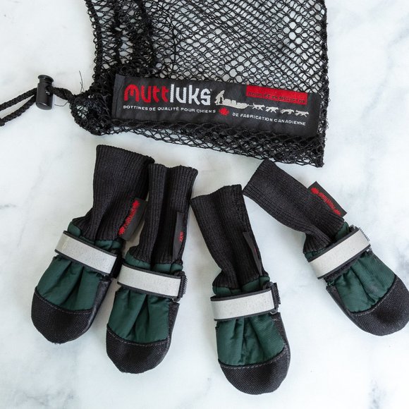 Muttluks Other - Muttluks Fleece-Lined Boots Hunter Green and Black, XXS